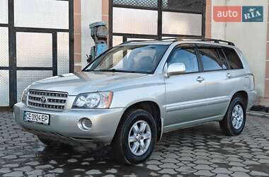 Позашляховик / Кросовер Toyota Highlander 2003 в Чернівцях