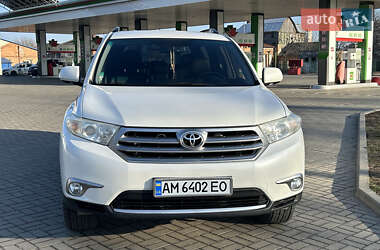 Внедорожник / Кроссовер Toyota Highlander 2012 в Житомире