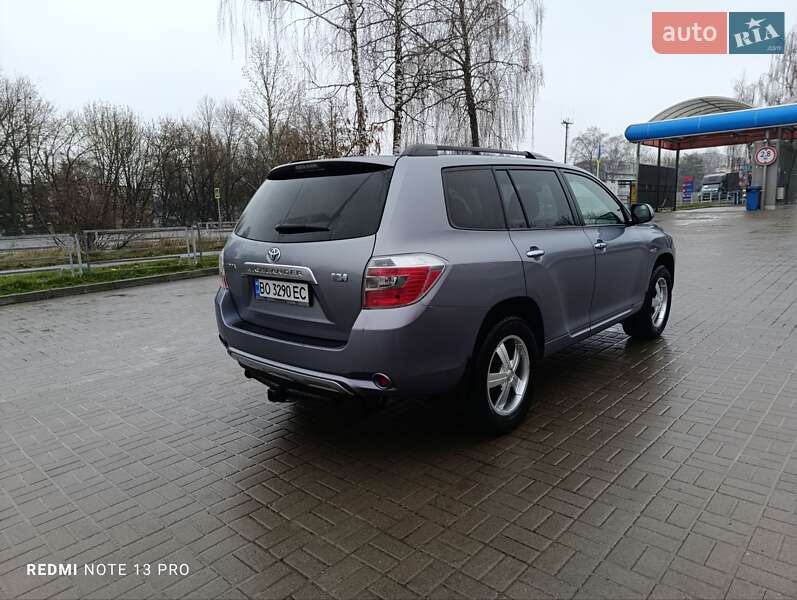 Внедорожник / Кроссовер Toyota Highlander 2008 в Тернополе