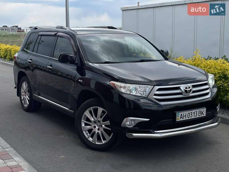 Внедорожник / Кроссовер Toyota Highlander 2012 в Днепре