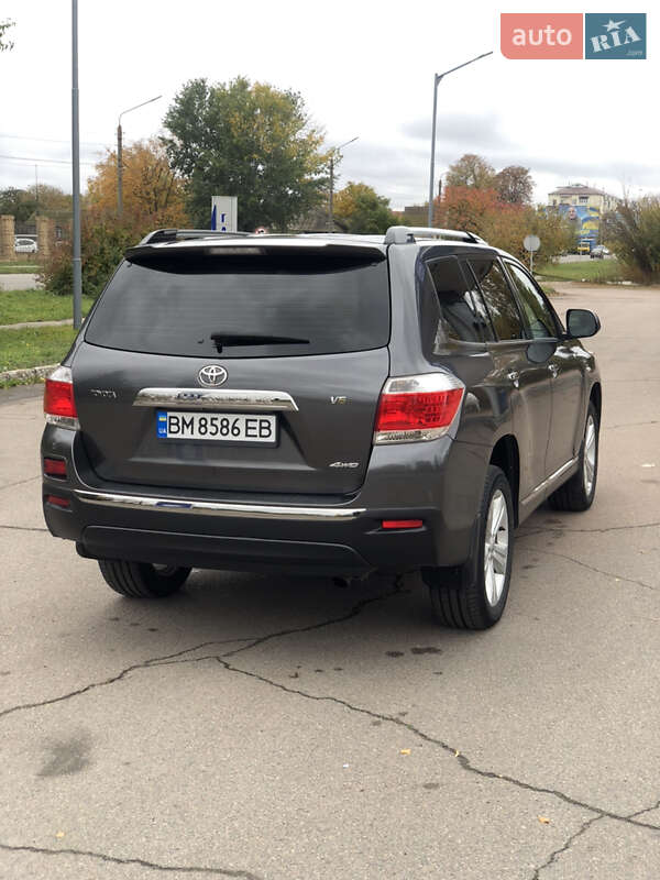 Внедорожник / Кроссовер Toyota Highlander 2012 в Конотопе фото 4 Внедорожник / Кроссовер Toyota Highlander 2012 в Конотопе