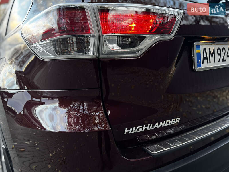 Позашляховик / Кросовер Toyota Highlander 2015 в Хмельницькому