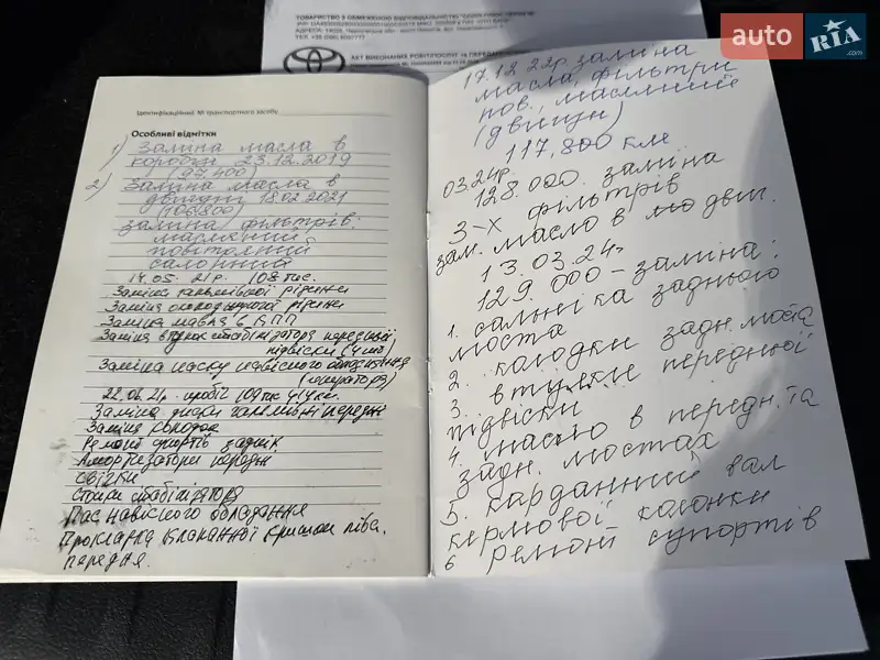 Внедорожник / Кроссовер Toyota Highlander 2011 в Одессе документ