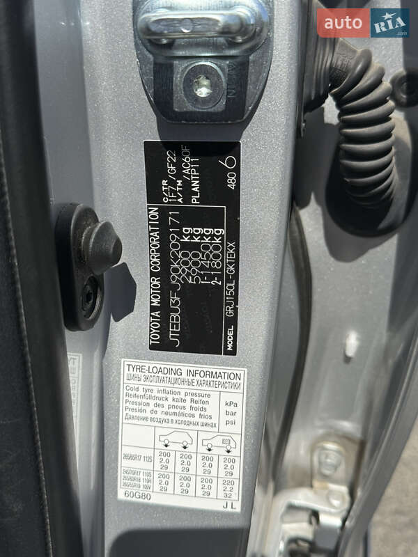 Позашляховик / Кросовер Toyota Land Cruiser Prado 2021 в Новомосковську фото 24 Позашляховик / Кросовер Toyota Land Cruiser Prado 2021 в Новомосковську