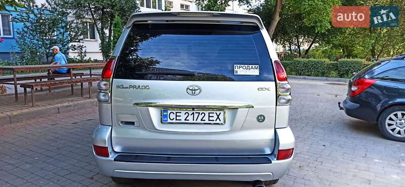 Внедорожник / Кроссовер Toyota Land Cruiser Prado 2005 в Черновцах фото 11 Внедорожник / Кроссовер Toyota Land Cruiser Prado 2005 в Черновцах