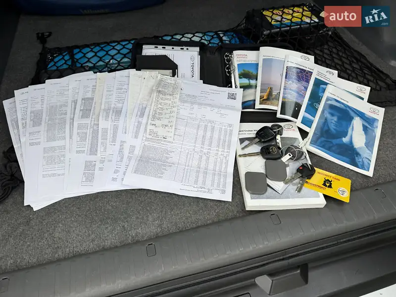 Внедорожник / Кроссовер Toyota Land Cruiser Prado 2008 в Киеве документ 2 фото Внедорожник / Кроссовер Toyota Land Cruiser Prado 2008 в Киеве документ