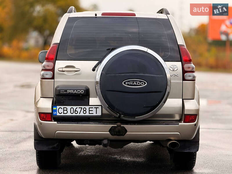 Внедорожник / Кроссовер Toyota Land Cruiser Prado 2003 в Чернигове