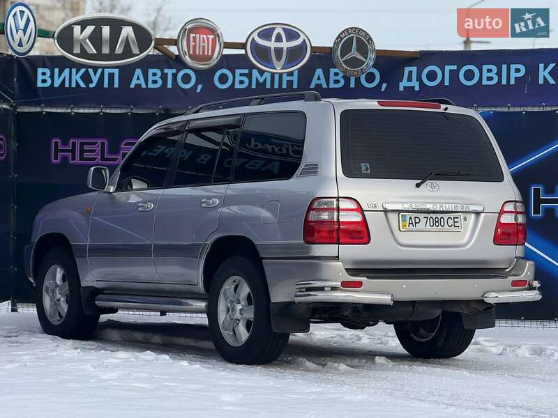 Внедорожник / Кроссовер Toyota Land Cruiser 2002 в Запорожье