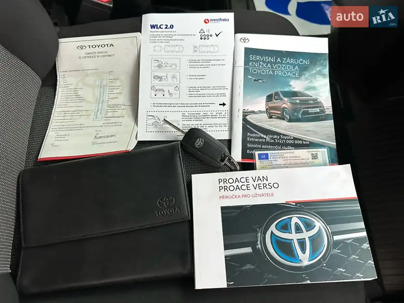 Минивэн Toyota Proace 2021 в Ивано-Франковске документ 2 фото Минивэн Toyota Proace 2021 в Ивано-Франковске документ