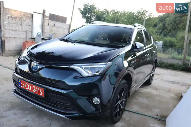 AUTO.RIA – Продам Тойота Рав 4 2017 гібрид (hev) 2.5 позашляховик ...
