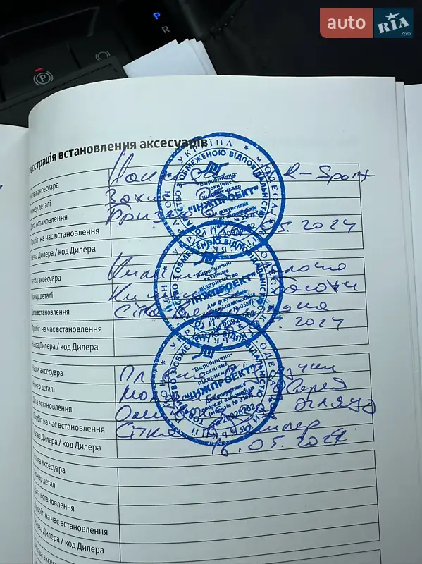 Внедорожник / Кроссовер Toyota RAV4 2024 в Киеве документ