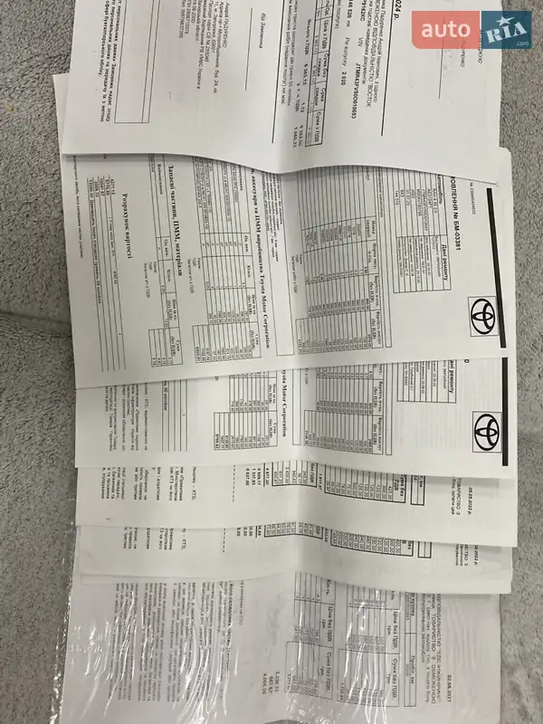 Позашляховик / Кросовер Toyota RAV4 2020 в Запоріжжі документ