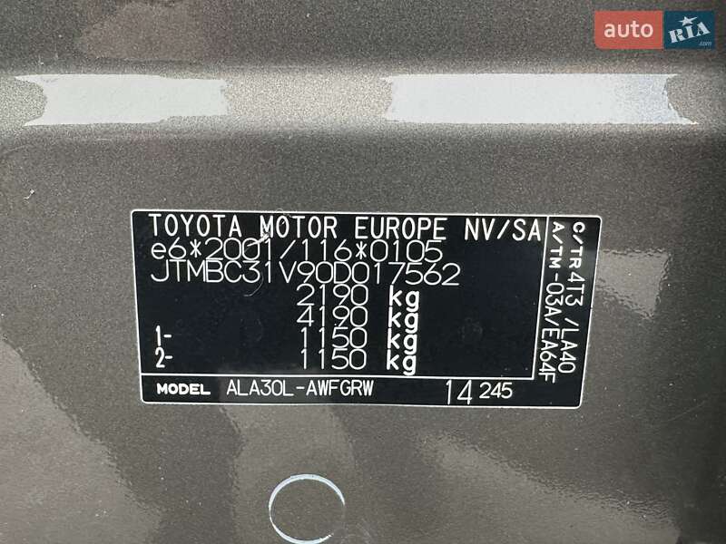 Внедорожник / Кроссовер Toyota RAV4 2009 в Сумах