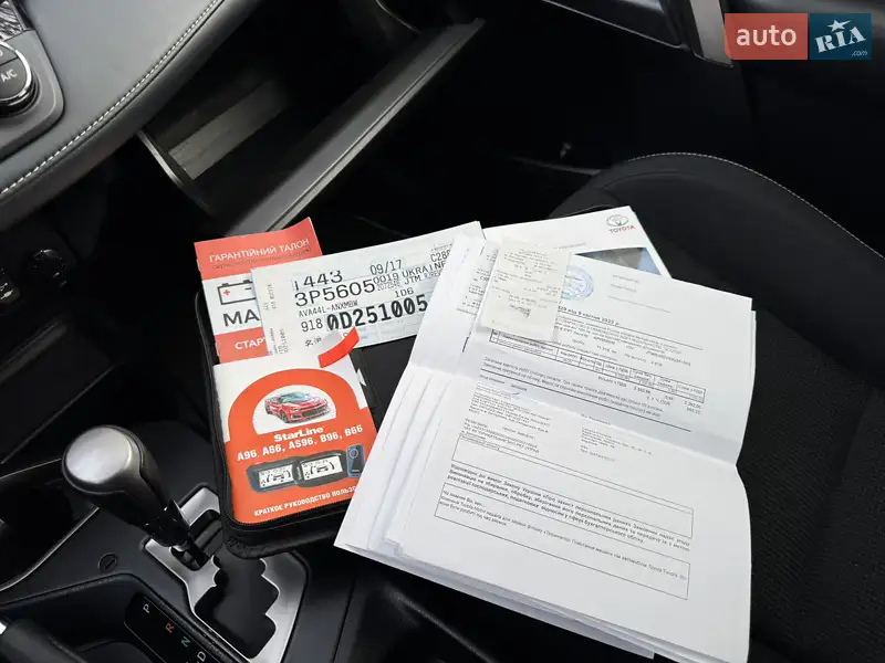 Позашляховик / Кросовер Toyota RAV4 2018 в Дніпрі документ
