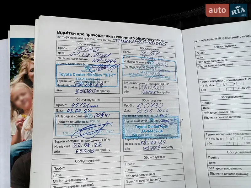 Внедорожник / Кроссовер Toyota RAV4 2019 в Киеве документ 2 фото Внедорожник / Кроссовер Toyota RAV4 2019 в Киеве документ