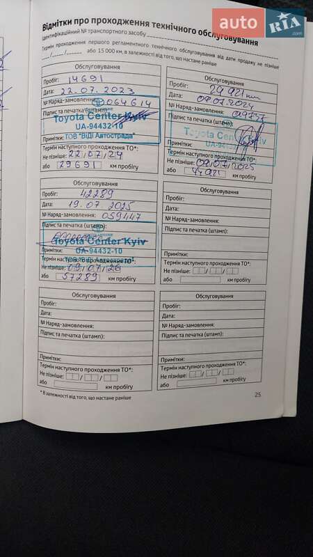 Внедорожник / Кроссовер Toyota RAV4 2022 в Киеве