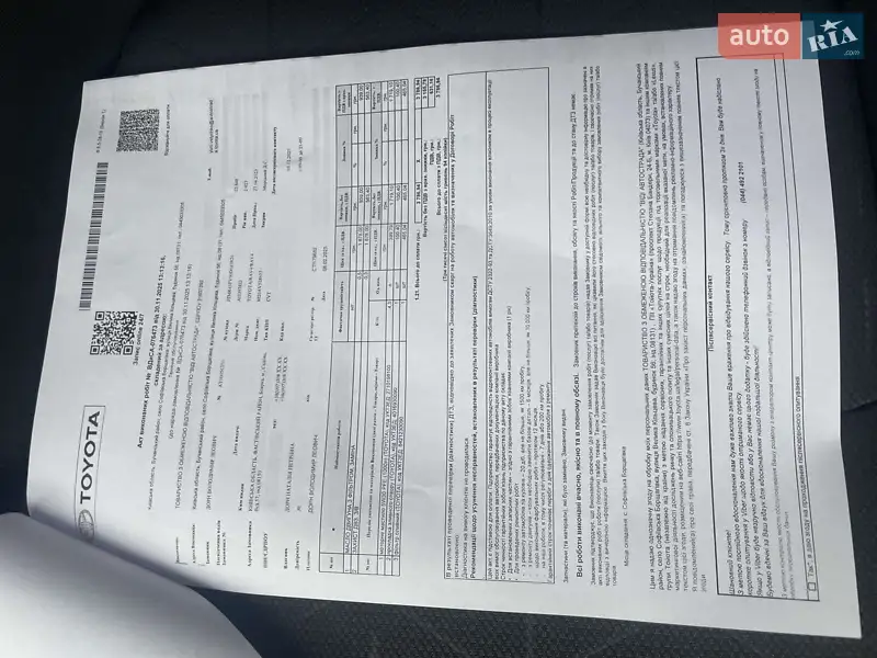 Позашляховик / Кросовер Toyota RAV4 2023 в Києві документ