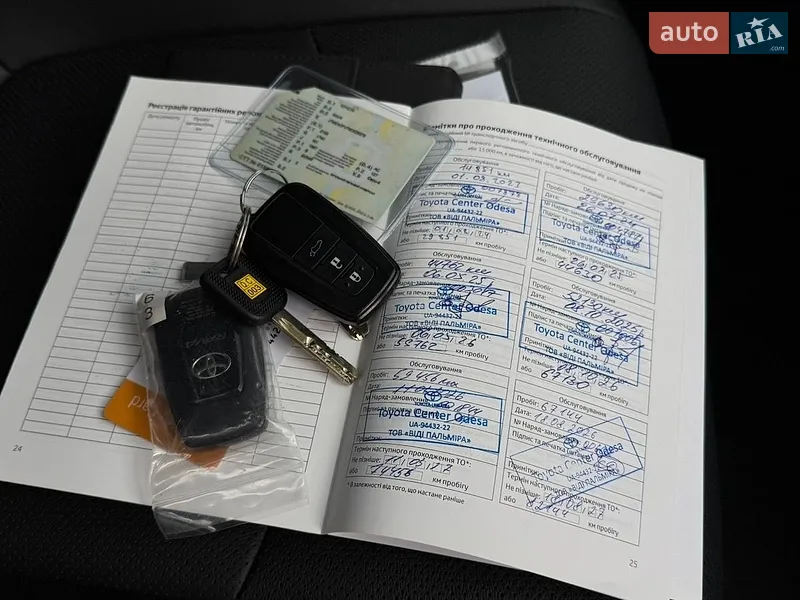 Внедорожник / Кроссовер Toyota RAV4 2022 в Одессе документ