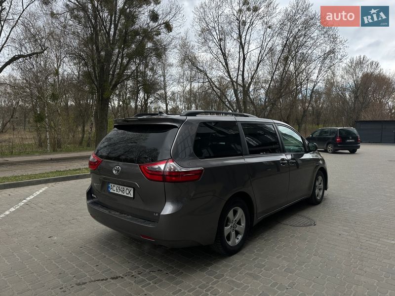 Минивэн Toyota Sienna 2019 в Камне-Каширском фото 6 Минивэн Toyota Sienna 2019 в Камне-Каширском