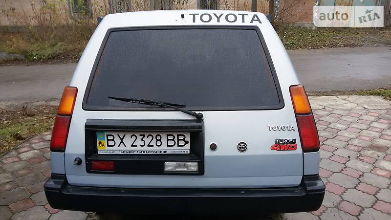 Универсал Toyota Tercel 1986 в Каменец-Подольском фото 9 Универсал Toyota Tercel 1986 в Каменец-Подольском