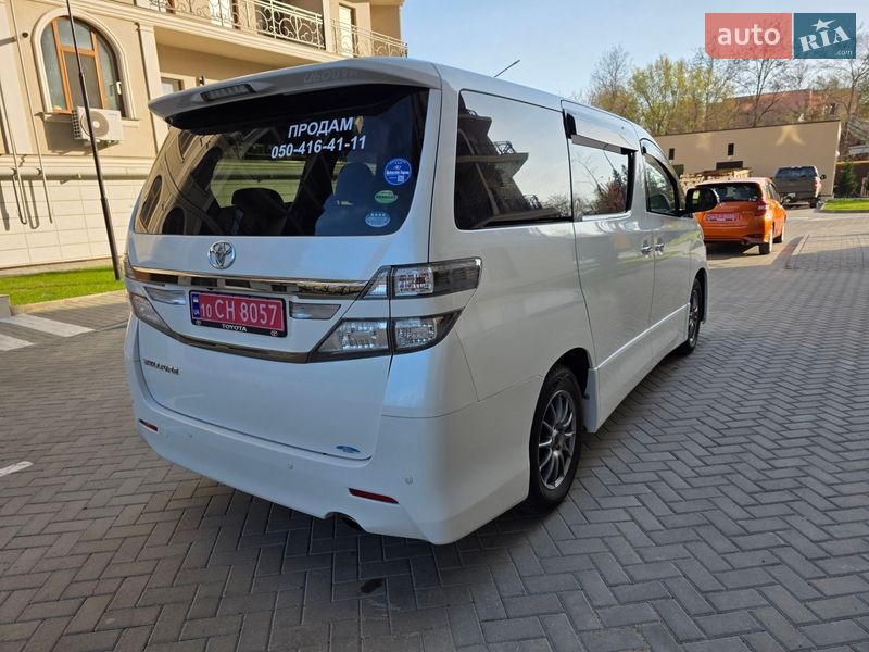 Минивэн Toyota Vellfire 2013 в Одессе