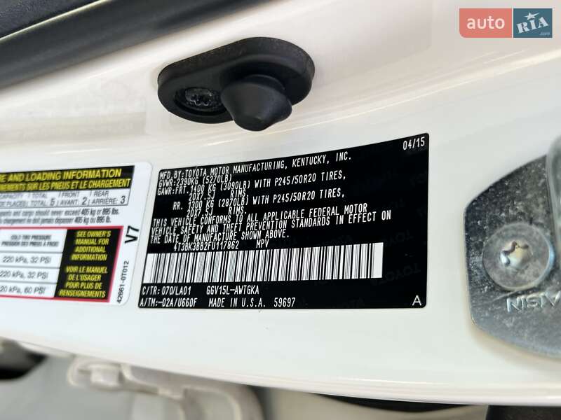 Внедорожник / Кроссовер Toyota Venza 2015 в Нововолынске