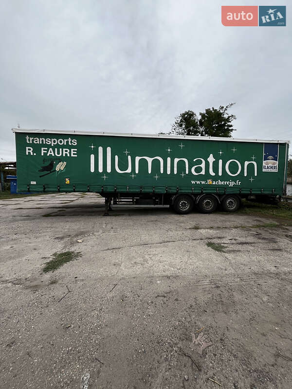 Тентованный борт (штора) - полуприцеп Trailor SDT 2005 в Лубнах