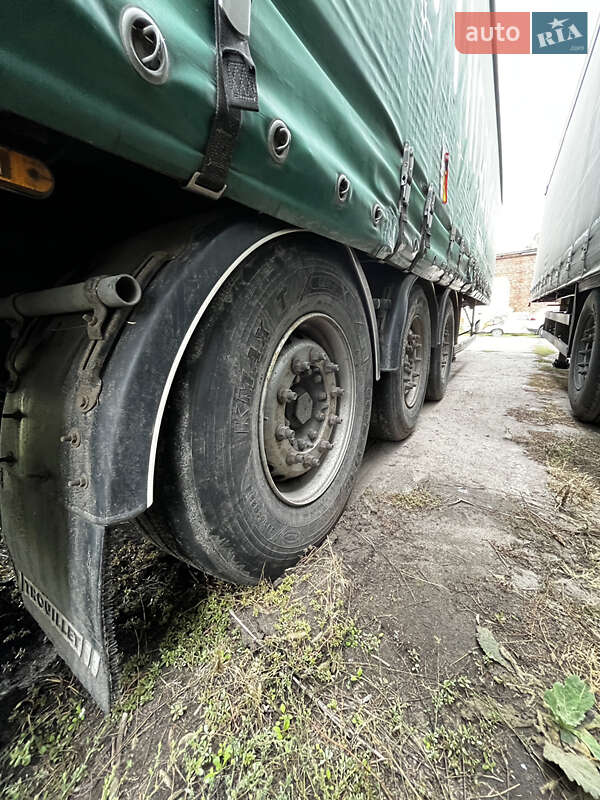 Тентованный борт (штора) - полуприцеп Trailor SDT 2005 в Лубнах