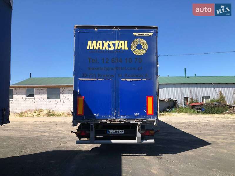 Тентований борт (штора) - напівпричіп Trailor SYY 2007 в Ковелі фото 3 Тентований борт (штора) - напівпричіп Trailor SYY 2007 в Ковелі