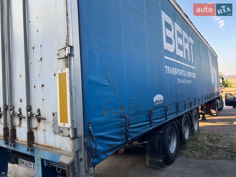 Тентований борт (штора) - напівпричіп Trailor TX 1997 в Житомирі