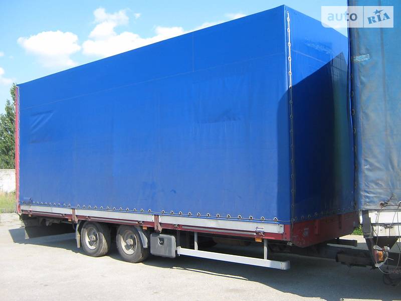 Тентованный борт (штора) - прицеп TRAMP TRAIL PL 2005 в Хмельницком фото 2 Тентованный борт (штора) - прицеп TRAMP TRAIL PL 2005 в Хмельницком