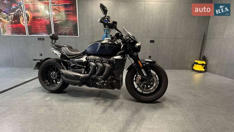 Мотоцикл Круизер Triumph Rocket 3 GT 2024 в Кременчуге фото 16 Мотоцикл Круизер Triumph Rocket 3 GT 2024 в Кременчуге