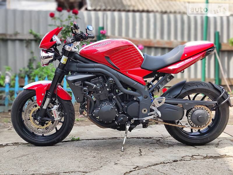 Мотоцикл Без обтекателей (Naked bike) Triumph Speed Triple SE 2011 в 