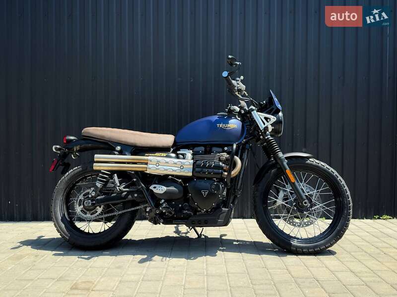 Мотоцикл Багатоцільовий (All-round) Triumph Street Scrambler 2022 в Одесі