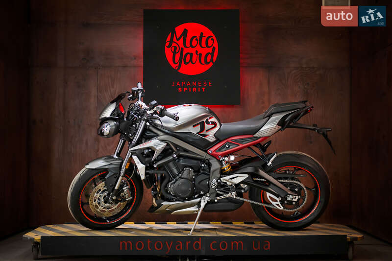 Мотоцикл Без обтікачів (Naked bike) Triumph Street Triple 675 2022 в Дніпрі