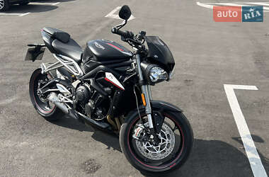 Мотоцикл Без обтікачів (Naked bike) Triumph Street Triple 2018 в Києві