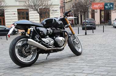 Мотоцикл Кастом Triumph Thruxton 2016 в 