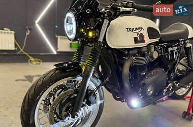 Мотоцикл Без обтекателей (Naked bike) Triumph Thruxton 2016 в 