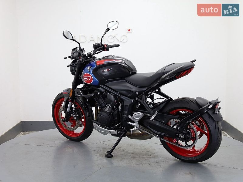Мотоцикл Без обтекателей (Naked bike) Triumph Trident 660 2025 в Гнивани фото 6 Мотоцикл Без обтекателей (Naked bike) Triumph Trident 660 2025 в Гнивани