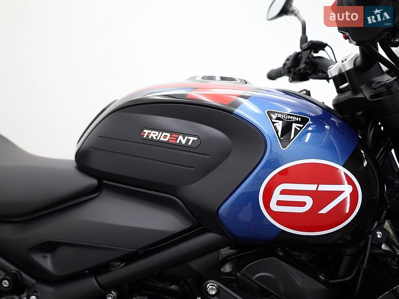 Мотоцикл Без обтекателей (Naked bike) Triumph Trident 660 2025 в Гнивани фото 13 Мотоцикл Без обтекателей (Naked bike) Triumph Trident 660 2025 в Гнивани