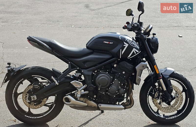 Мотоцикл Без обтікачів (Naked bike) Triumph Trident 2023 в Києві фото Мотоцикл Без обтікачів (Naked bike) Triumph Trident 2023 в Києві