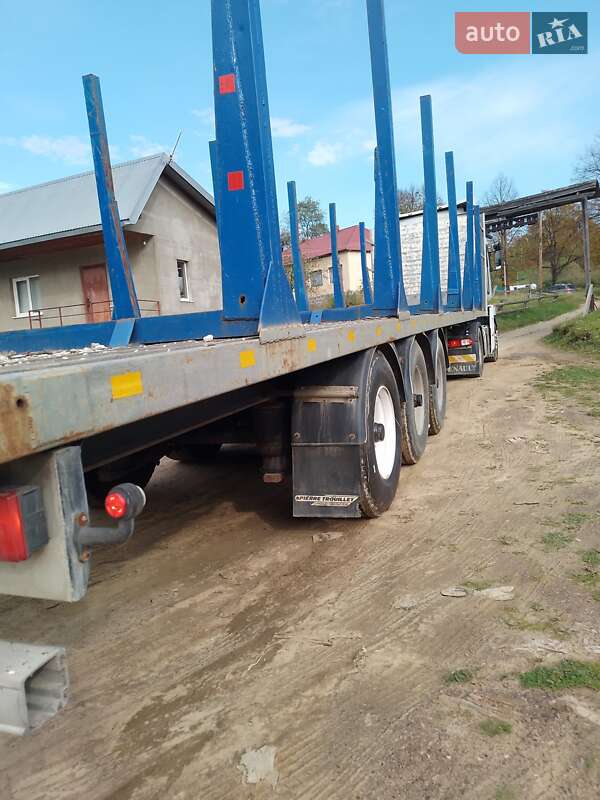 Лісовоз / Сортиментовоз - напівпричіп Trouillet ST 2001 в Турці