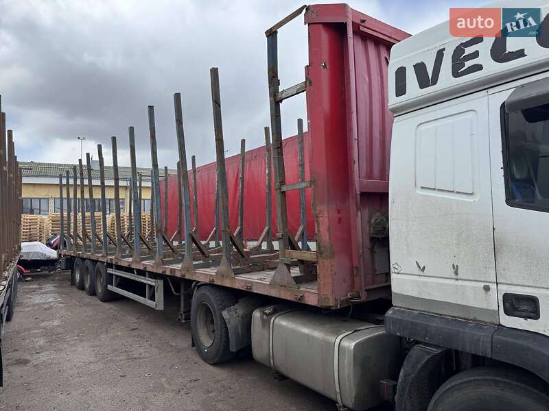 Лесовоз / Сортиментовоз - полуприцеп Trouillet ST 1995 в Чернигове фото 2 Лесовоз / Сортиментовоз - полуприцеп Trouillet ST 1995 в Чернигове