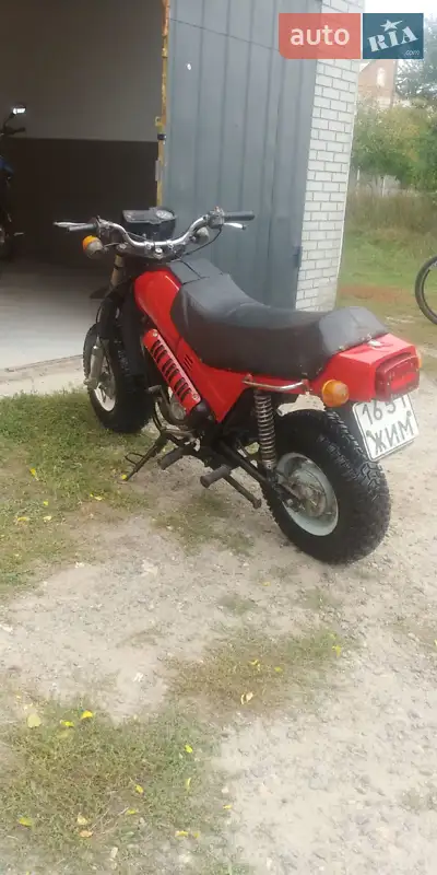Мотоцикл Внедорожный (Enduro) Тула Т-200 1986 в 
