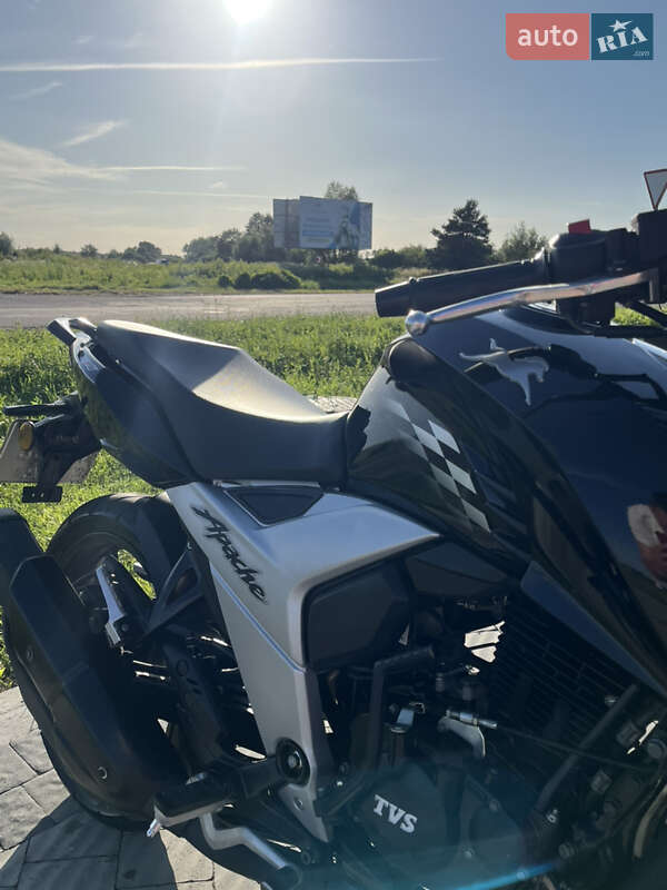 Мотоцикл Без обтікачів (Naked bike) TVS Apache RTR 160 2021 в Львові фото 2 Мотоцикл Без обтікачів (Naked bike) TVS Apache RTR 160 2021 в Львові