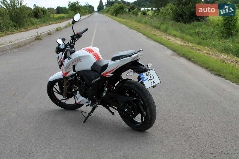 Мотоцикл Без обтекателей (Naked bike) TVS Apache RTR 200 2021 в Луцке