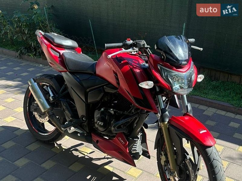 Мотоцикл Без обтекателей (Naked bike) TVS Apache RTR 200 2021 в Броварах