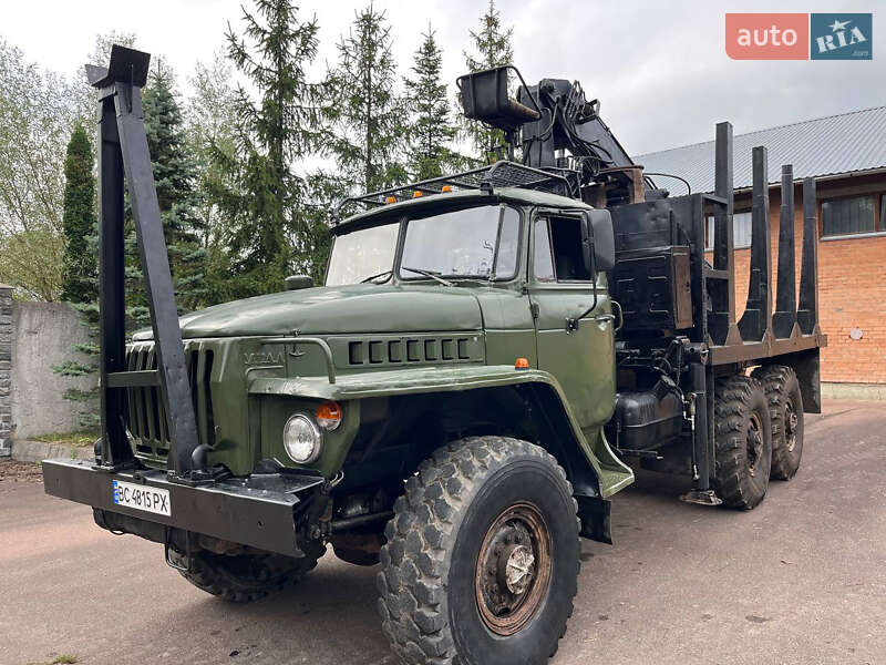 Лесовоз / Сортиментовоз Урал 375 1985 в 