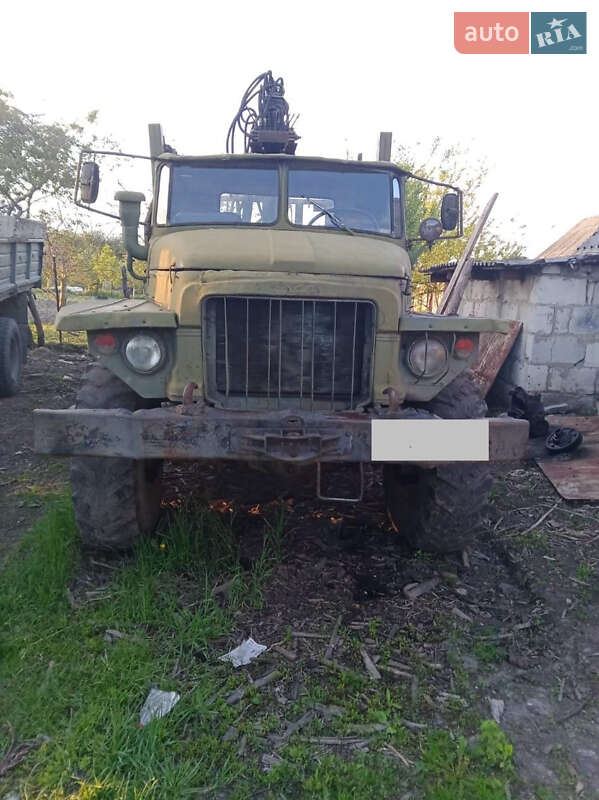 Кран-маніпулятор Урал 375 1990 в Сумах