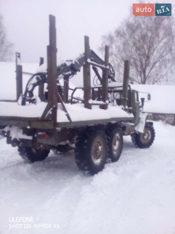 Кран-маніпулятор Урал 375 1990 в Сумах